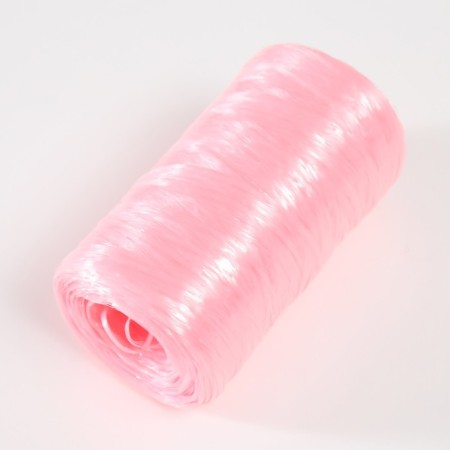 Gingerbread for manual knitting 100% polypropylene 200m/50g. (28 pink peach)-1