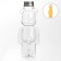 Bottle for drinks, 350 ml "Bear", 21 x 5 cm