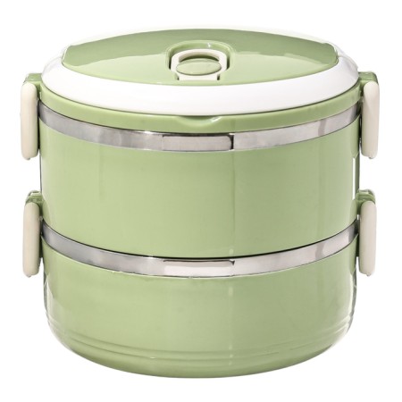 Lunch-Box "Picnic", 1.4 l, 14.5 x 14 x 16 cm, green