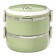 Lunch-Box "Picnic", 1.4 l, 14.5 x 14 x 16 cm, green
