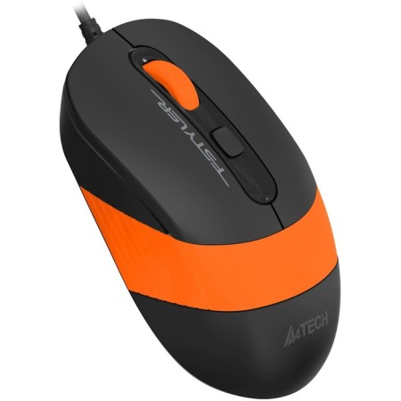 Mouse A4Tech FSTYLER FM10S Black/Orange optical (1600DPI) Silent USB (3but)-5