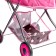 Stroller for dolls "sweet bunny" is universal, with a basket and bag