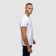 T -shirt male, white color/print mix, size l