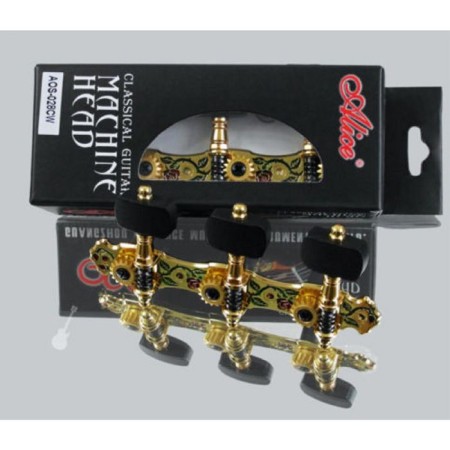 Kolkok mechanics set for the classic guitar ALICE AOS-028CWP