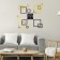 Walls Wall Interior, 3D Square, sticker, large, dial 15 cm