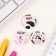 Icons sunset set 3 pcs d = 25 mm "milk" 7x7 cm