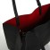 Bag Women's Shoper without fastening, black color