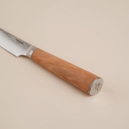 Kitchen Knock Sl Home "Olivia", universal, blade 12.7 cm, Dama steel, brown color-5