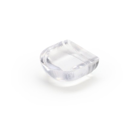 Cappio door stop, silicone, self -adhesive, transparent-4