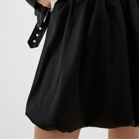 Ballon Skirt Women Mini Mist, p. S, black-3