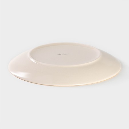 Board ceramic dining shade "Bud", d = 27 cm, yellow color-2