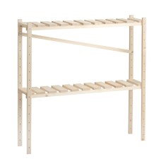 Wooden rack for seedlings adjustable 99.6x99.6x21 cm