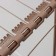Sushilka for linen floor, working length 18 m, color pink gold