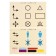 Demonstration material to the blocks of Dyenesh and Kuizener sticks