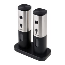 A set of electric mills Leonord Le-1732/2, automatic, metal/plastic, from the battery