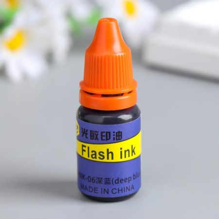 Pip-pigment for stamp pillows "blue" 10 ml 6.5x2 cm-1
