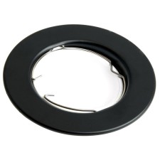 Introductive Lamp Feron DL10, IP20, G5.3, 50 W, 80x80x25 mm, black matte color
