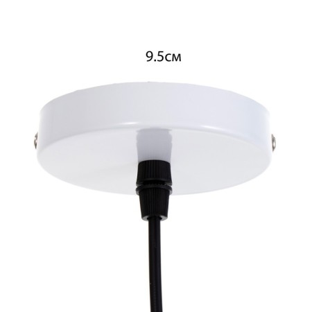 Lamp "Mickey" E27 40W Black White 23x23x19-119cm Bayerlux-6