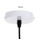 Lamp "Mickey" E27 40W Black White 23x23x19-119cm Bayerlux