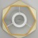 Obachr "Vual" E27/E14 gold 14x16x13 cm