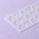 Chocolate form "Flirt", silicone, 18 cells, 21 × 11 × 0.3 cm, the color is transparent