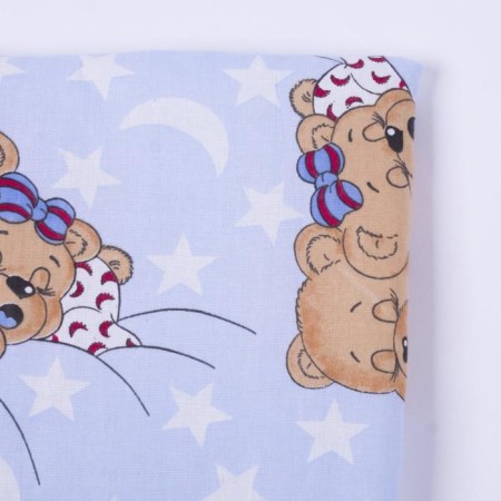 Pillow, size 30x40 cm, calico, synthetic winterizer, color goal, stuffing mix 214-4