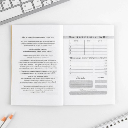 Smart notebook Cashbook A6, 68 sheets "Cash Cat"-4