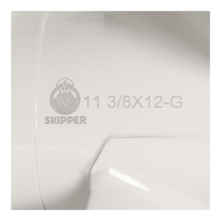 Skipper crest screw, Yamaha 40-50 hp, aluminum, step 12, d = 11 3/8 inches-6
