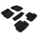 Pile rug for Mitsubishi Lancer X, 2007-2017, black