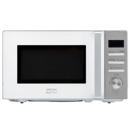 Microwave oven Krona Quantum 44 WH/IX, 800 W, 20 l, 8 modes, white-gray