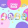 Set for children Funny Box "Pony", set: rainbow, instructions, stickers, mix