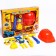 Game set of tools, blue tractor, 11 items
