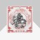 Brooch "Dragon" Chinese, red color in black silver