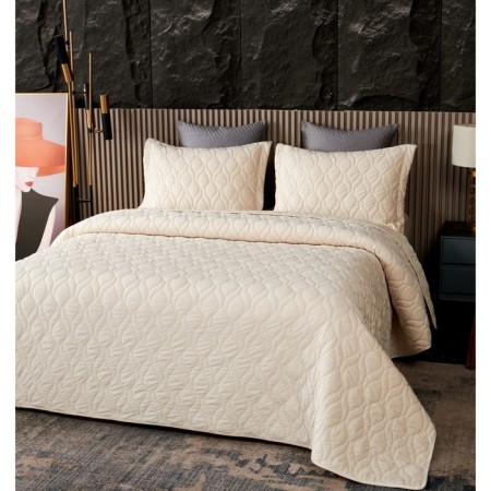 Sofi de Marko “Nobilis” bedspread, size 240x260 cm, cream color-7
