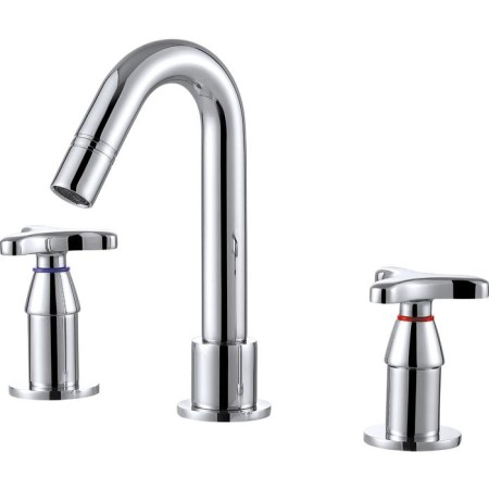 D&K Hessen Goethe DA1384141 sink mixer, two -wound, built -in, chrome
