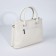 Lugus bag, 2 external pockets, white color