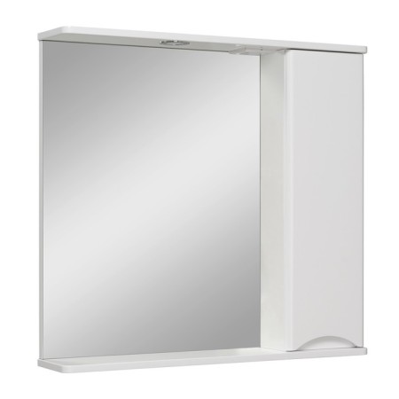 Bathroom mirror "Athena 80" right, 16 x 80 x 75 cm