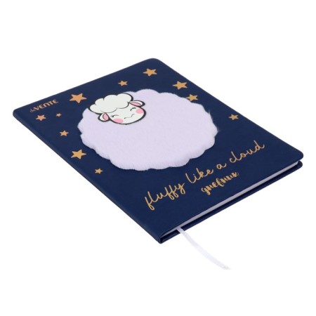 Universal diary for grade 1-11 Fluffy Sheep, hard cover, artificial leather, lies, 80 g/m2-1