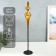 Summary Metal for 1 candle "Rafael" aged bronze 12x12x63.5 cm