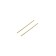 Construction battles, finished, brass, 1.4x45 mm, 40 pcs