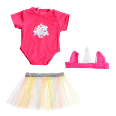 Clothes for Pups "Unicorn", body, skirt and dressing-8
