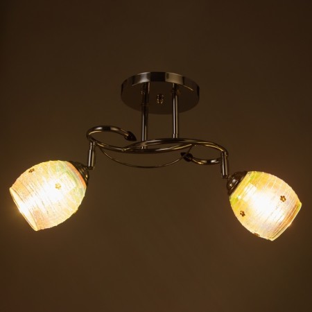 Abbella chandelier 2x40W E27 Chrome Model: 2612381-2