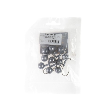 Jig ball, hook Aberdeen 32755 Ni No. 3/0, 20 g, 10 pcs.-3
