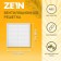 Ventilation grate Zein Lux l194, 194 X 194 mm, with a net, stiff