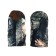 Fisheries insulated with fleece, membrane mittens