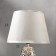 Table lamp 16417/1SL E14 40W silver 22x22x38 cm Risalux