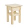 Wooden stool for children, 300 × 300 × 350 mm, a massif pine, without coating