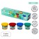 Finger paints, 4 colors x 35ml Erichkrause "Baby", with aloe vera, cardboard