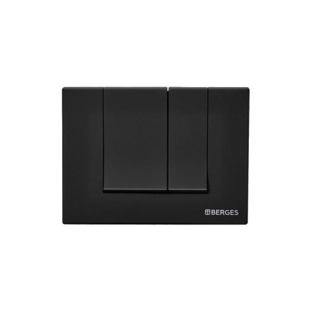Berges Novum S5 control button for hidden installation systems, black