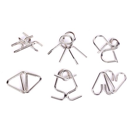 Metal puzzle “Riddles of ancient China”, set of 6 pcs.-1